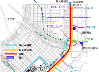 深圳前海—南山排水深隧系統(tǒng)工程設(shè)計監(jiān)理及技術(shù)咨詢